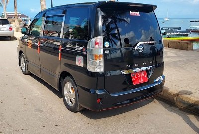 Toyota Noah Voxy $50day Zanzibar